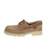CLARKS SCARPE CASUAL UOMO CLEYHILL BOAT IN PELLE SCAMOSCIATA