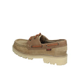 CLARKS SCARPE CASUAL UOMO CLEYHILL BOAT IN PELLE SCAMOSCIATA