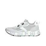 VOILE BLANCHE SNEAKERS UOMO IN TESSUTO E SUEDE