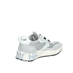 VOILE BLANCHE SNEAKERS UOMO IN TESSUTO E SUEDE