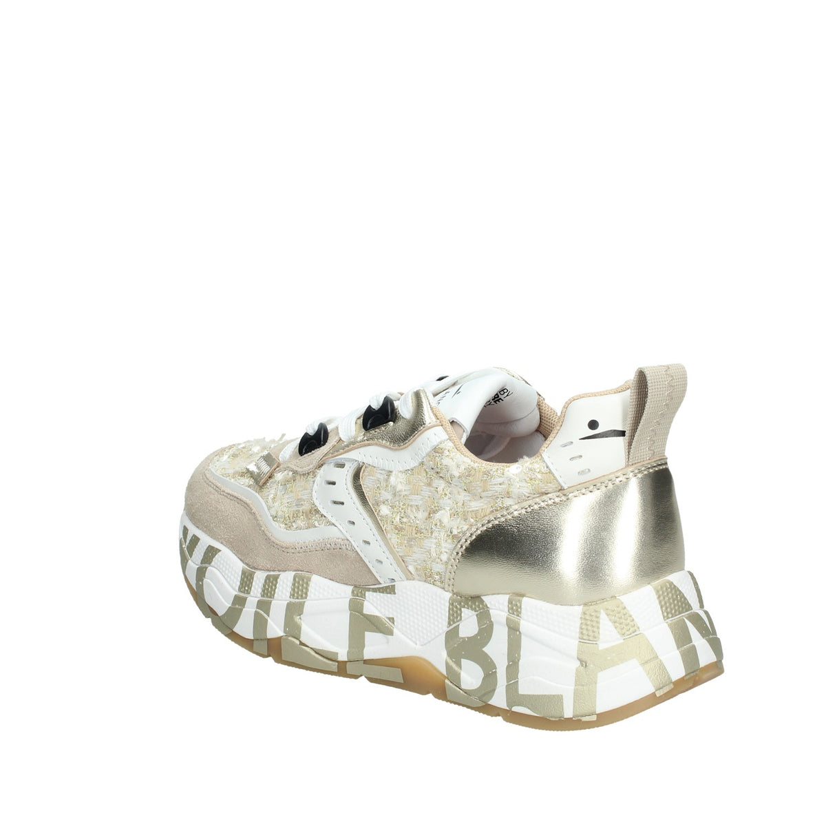 VOILE BLANCHE SNEAKERS DONNA IN SUEDE E TESSUTO