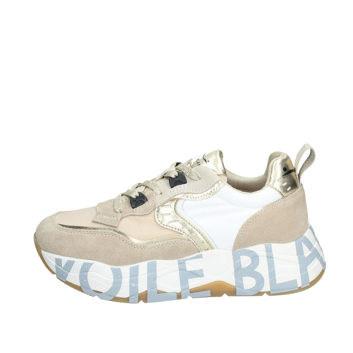 VOILE BLANCHE SNEAKERS DONNA IN SUEDE E TESSUTO TECNICO