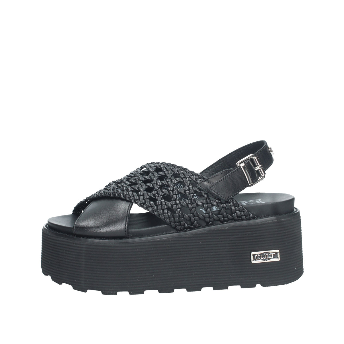 CULT SANDALI DONNA NANCY CON PLATFORM IN PELLE