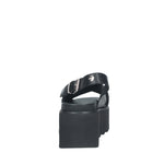 CULT SANDALI DONNA NANCY CON PLATFORM IN PELLE
