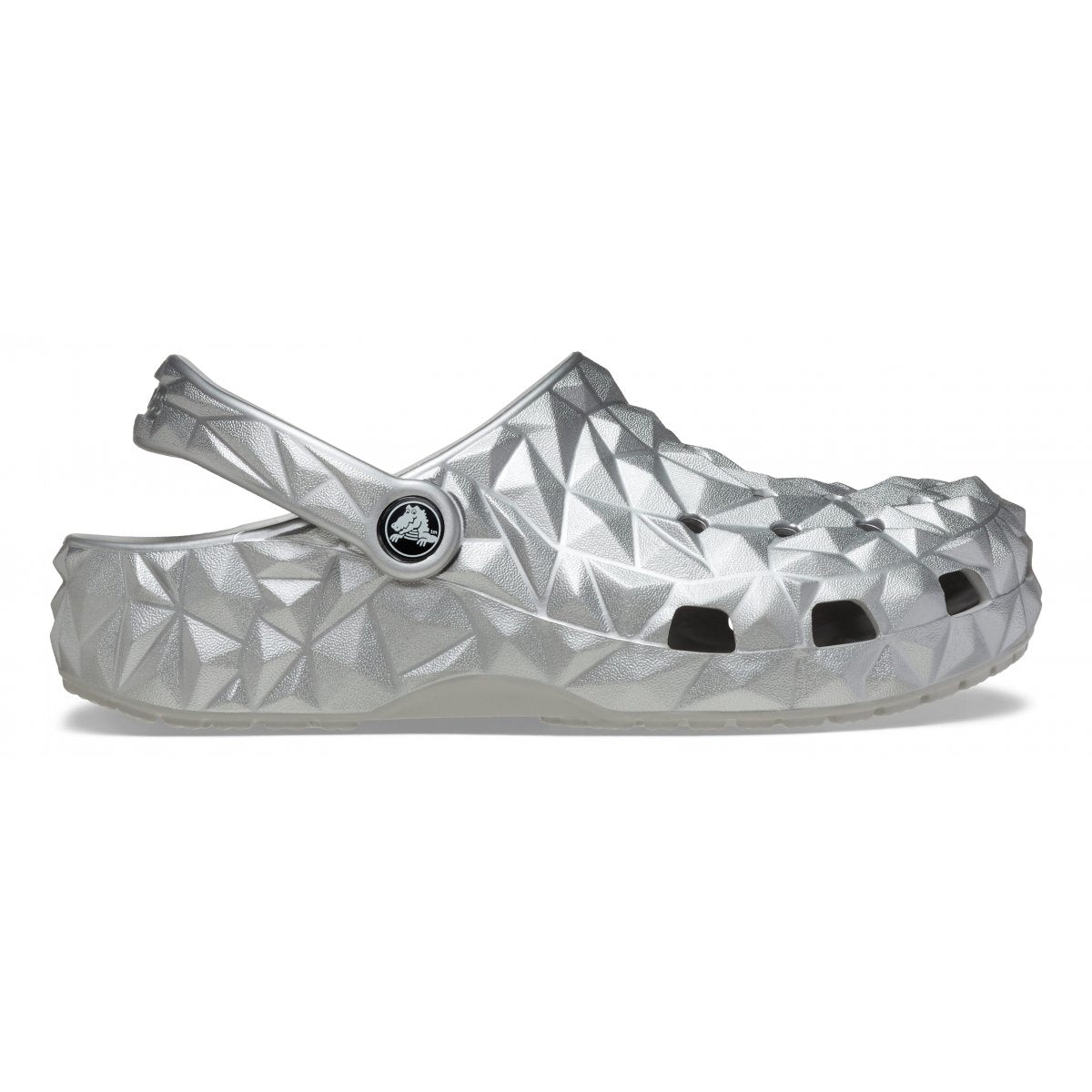 Classic Metallic Geometric Clog