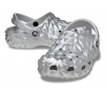 Classic Metallic Geometric Clog