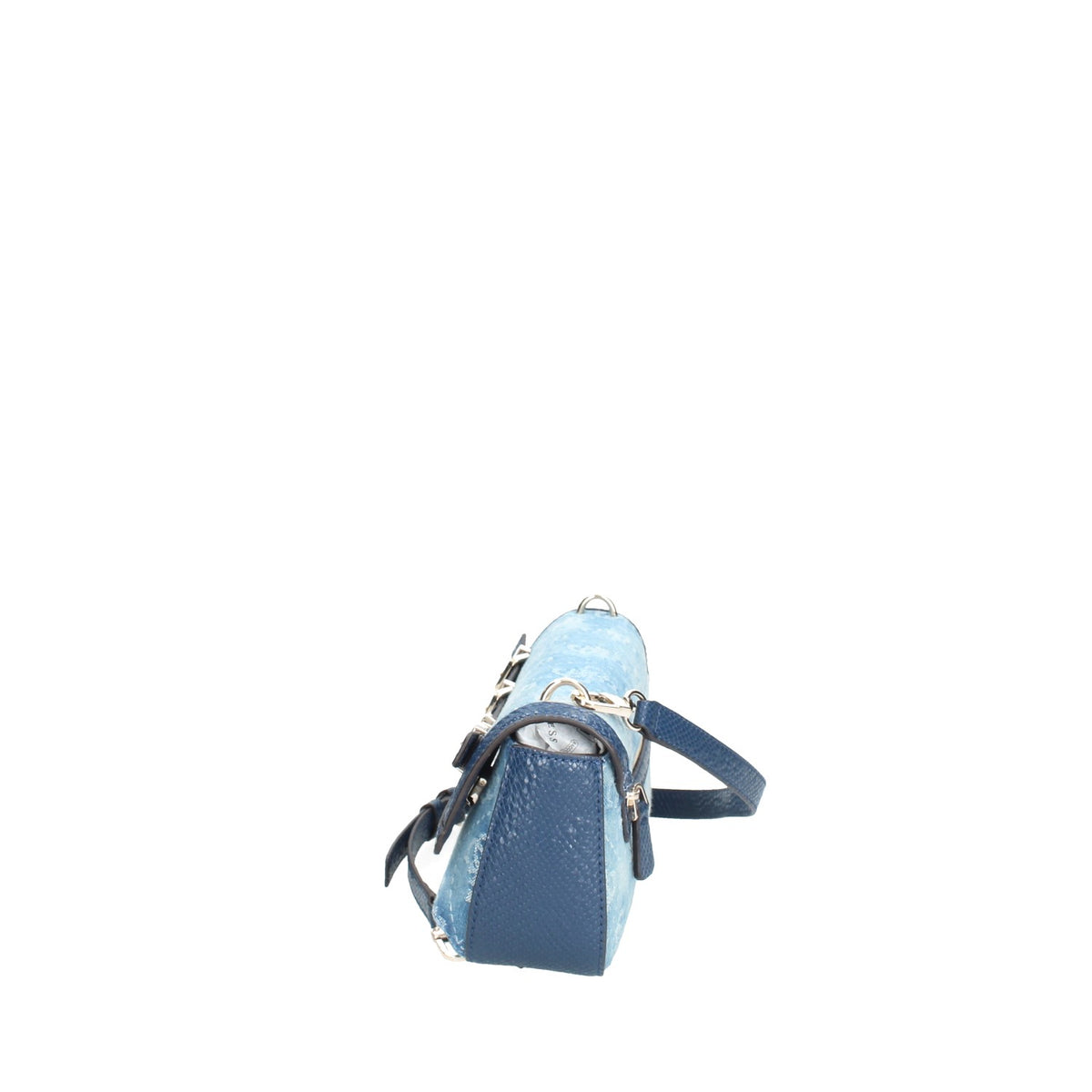 GUESS BORSA DONNA A SPALLA GROUP DOVIE IN TESSUTO ED ECOPELLE