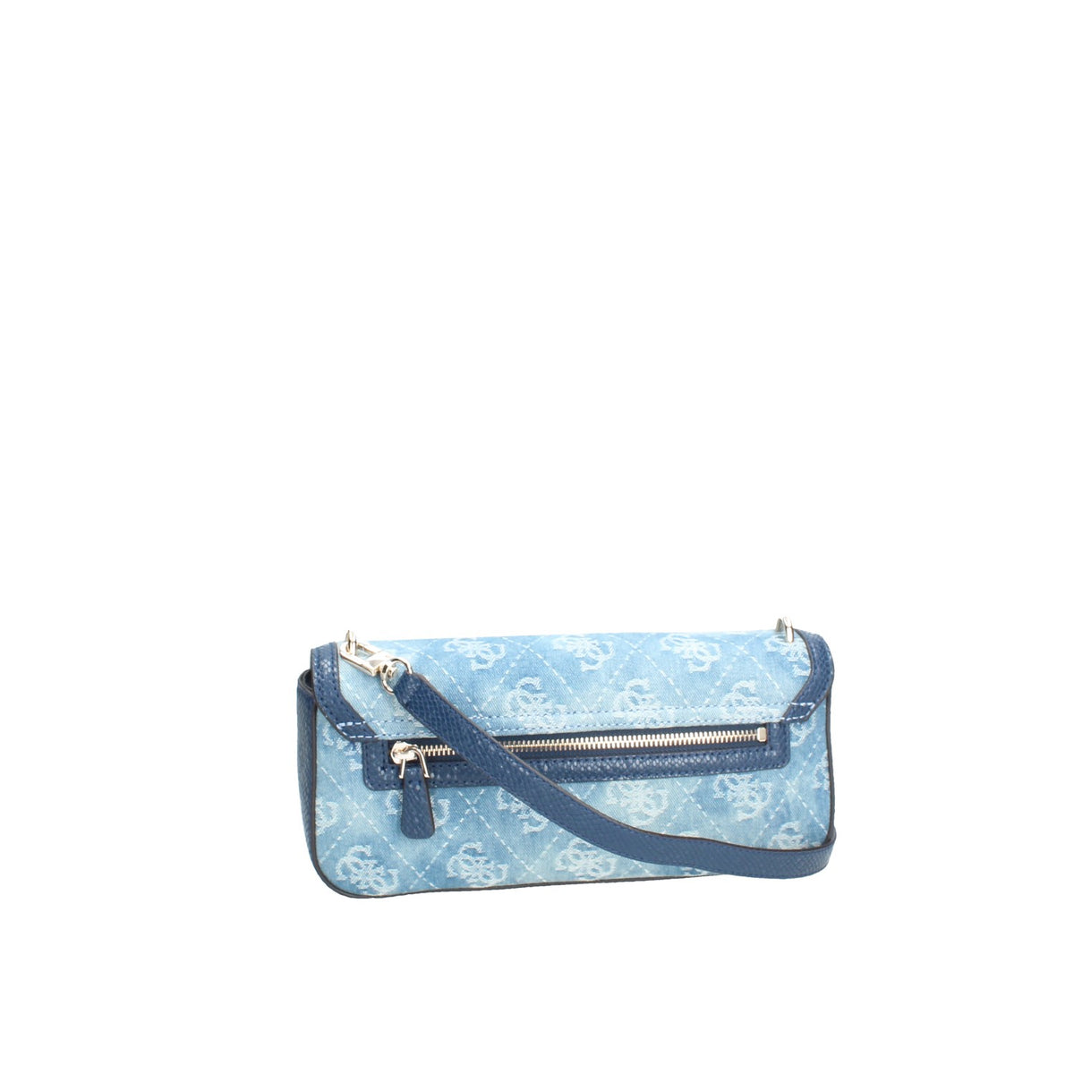 GUESS BORSA DONNA A SPALLA GROUP DOVIE IN TESSUTO ED ECOPELLE