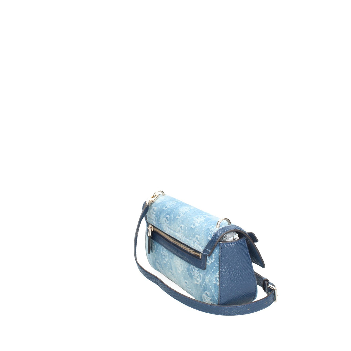 GUESS BORSA DONNA A SPALLA GROUP DOVIE IN TESSUTO ED ECOPELLE