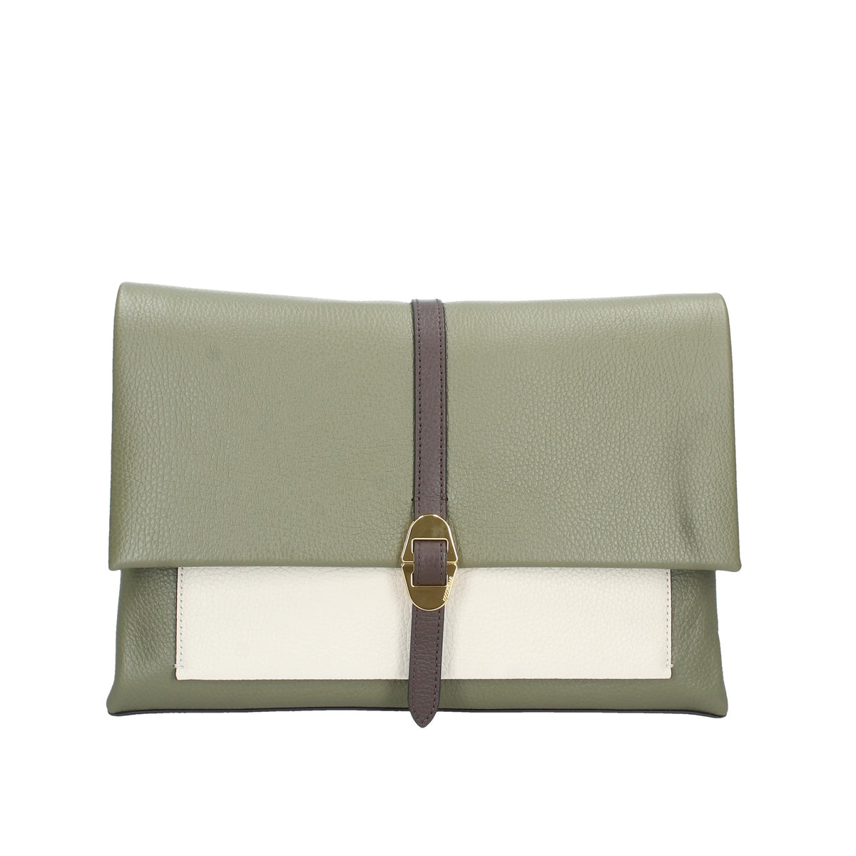 COCCINELLE BORSA DONNA A SPALLA IN PELLE CON PATTA MEDIA DORIAN TRICOLOR