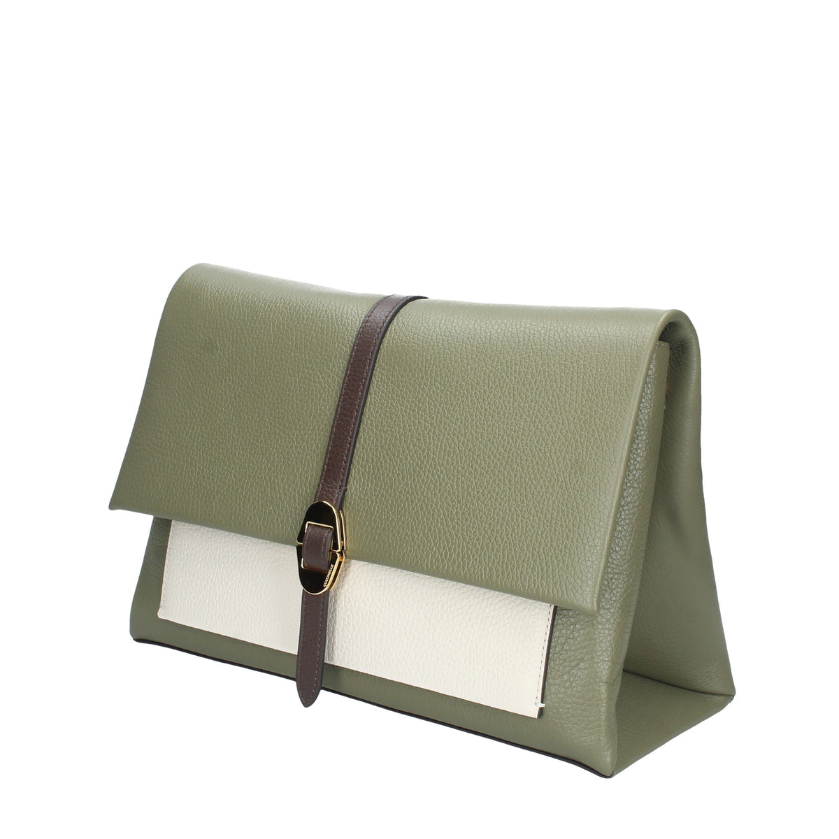 COCCINELLE BORSA DONNA A SPALLA IN PELLE CON PATTA MEDIA DORIAN TRICOLOR