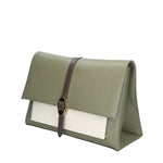 COCCINELLE BORSA DONNA A SPALLA IN PELLE CON PATTA MEDIA DORIAN TRICOLOR
