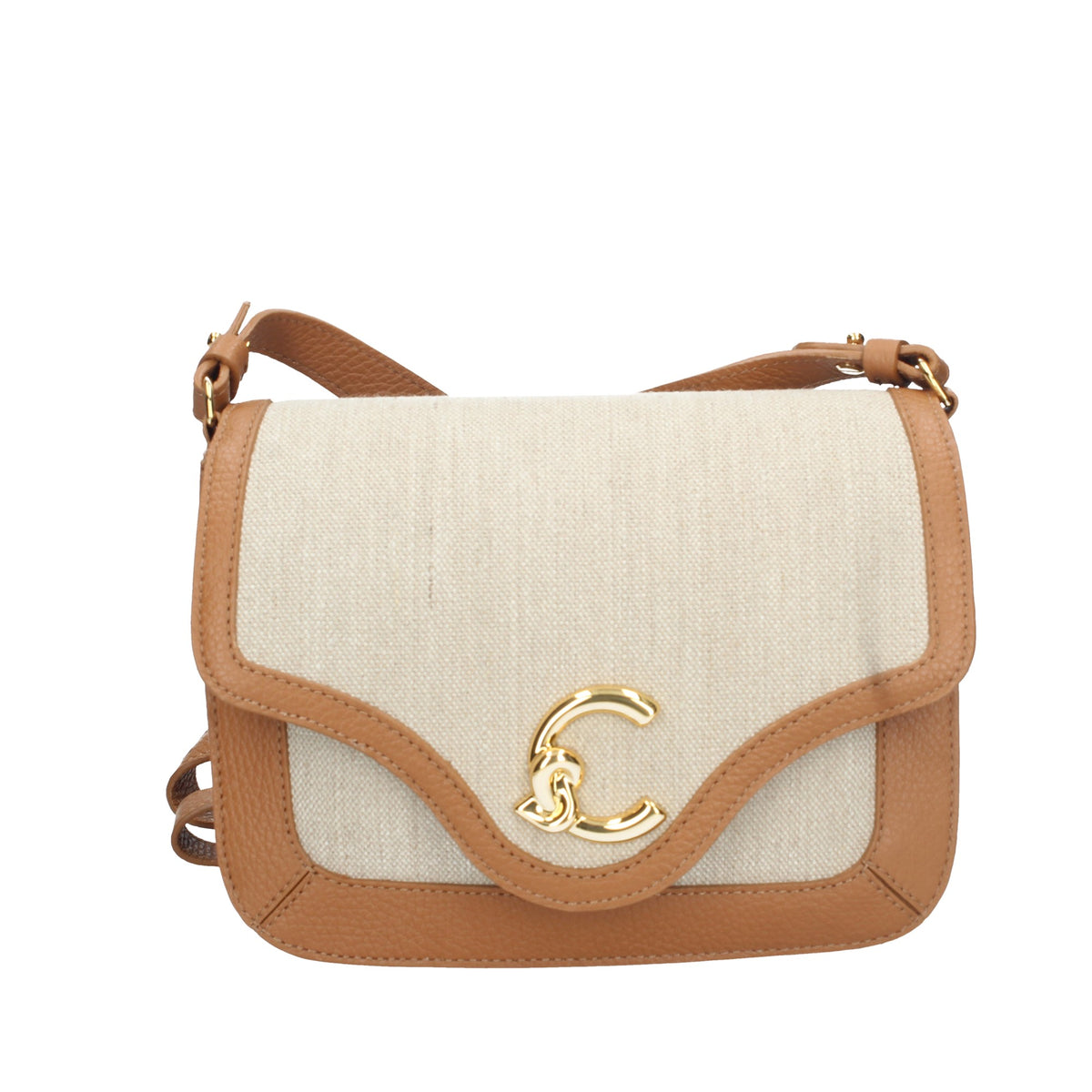 COCCINELLE BORSA DONNA IN PELLE A TRACOLLA C ME CANVAS SMALL
