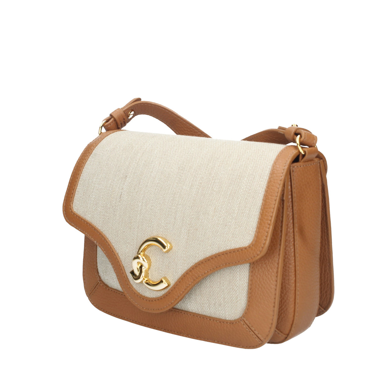 COCCINELLE BORSA DONNA IN PELLE A TRACOLLA C ME CANVAS SMALL