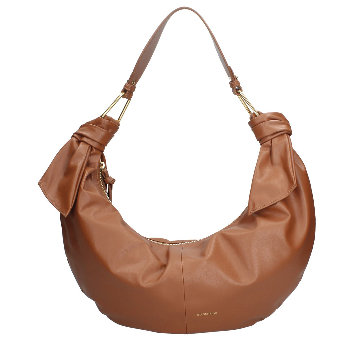 COCCINELLE BORSA DONNA A SPALLA IN PELLE LISCIA FUROSHIKI LARGE