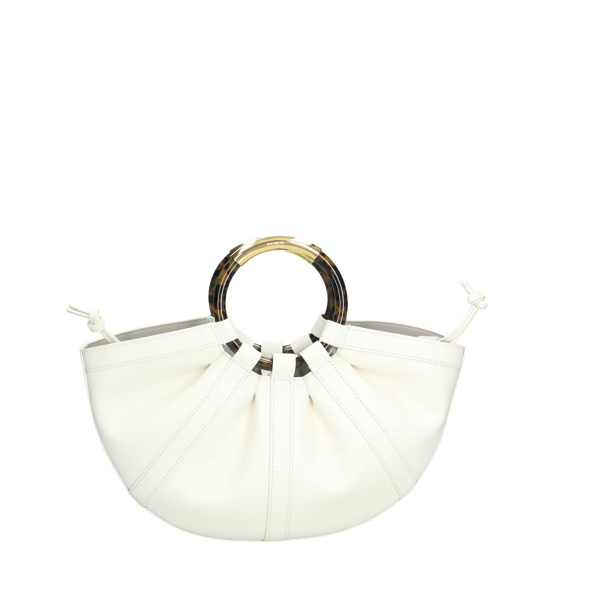 COCCINELLE BORSA DONNA A MANO IN PELLE SHELL MEDIUM