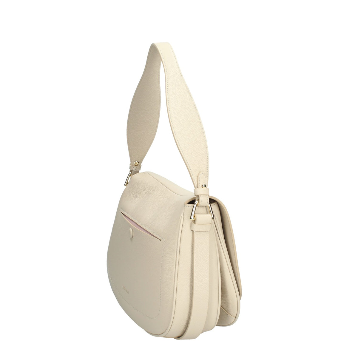COCCINELLE BORSA DONNA A MANO IN PELLE MARTELLATA MAVERY LARGE