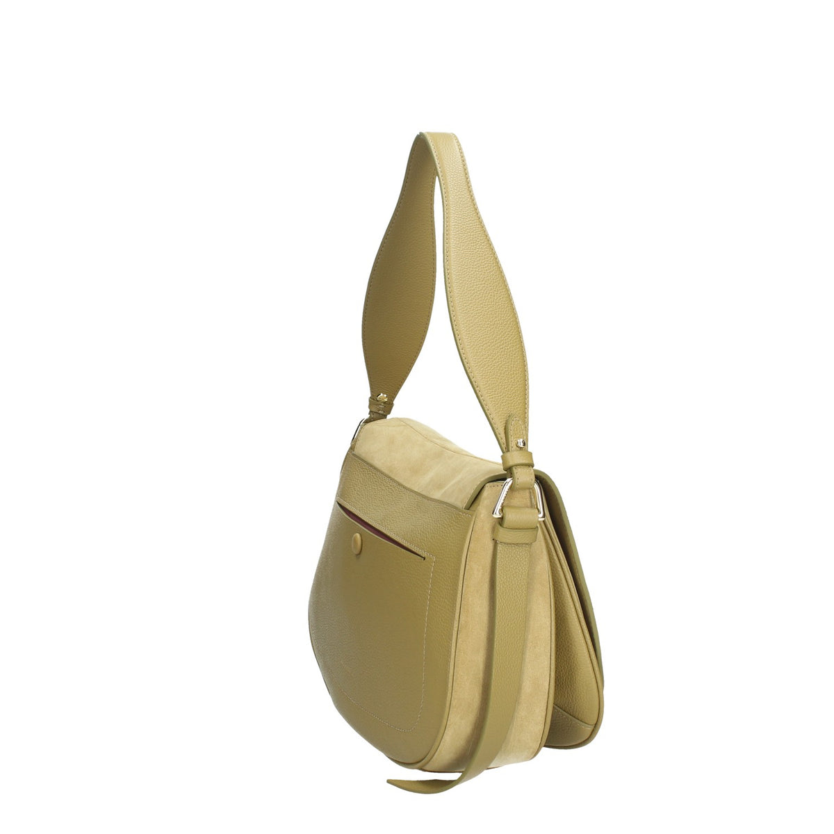 COCCINELLE BORSA DONNA A MANO IN CAMOSCIO E PELLE MAVERY LARGE