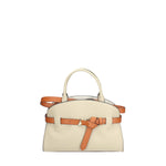 COCCINELLE BORSA DONNA A MANO IN PELLE SABINE SMALL TRICOLORE