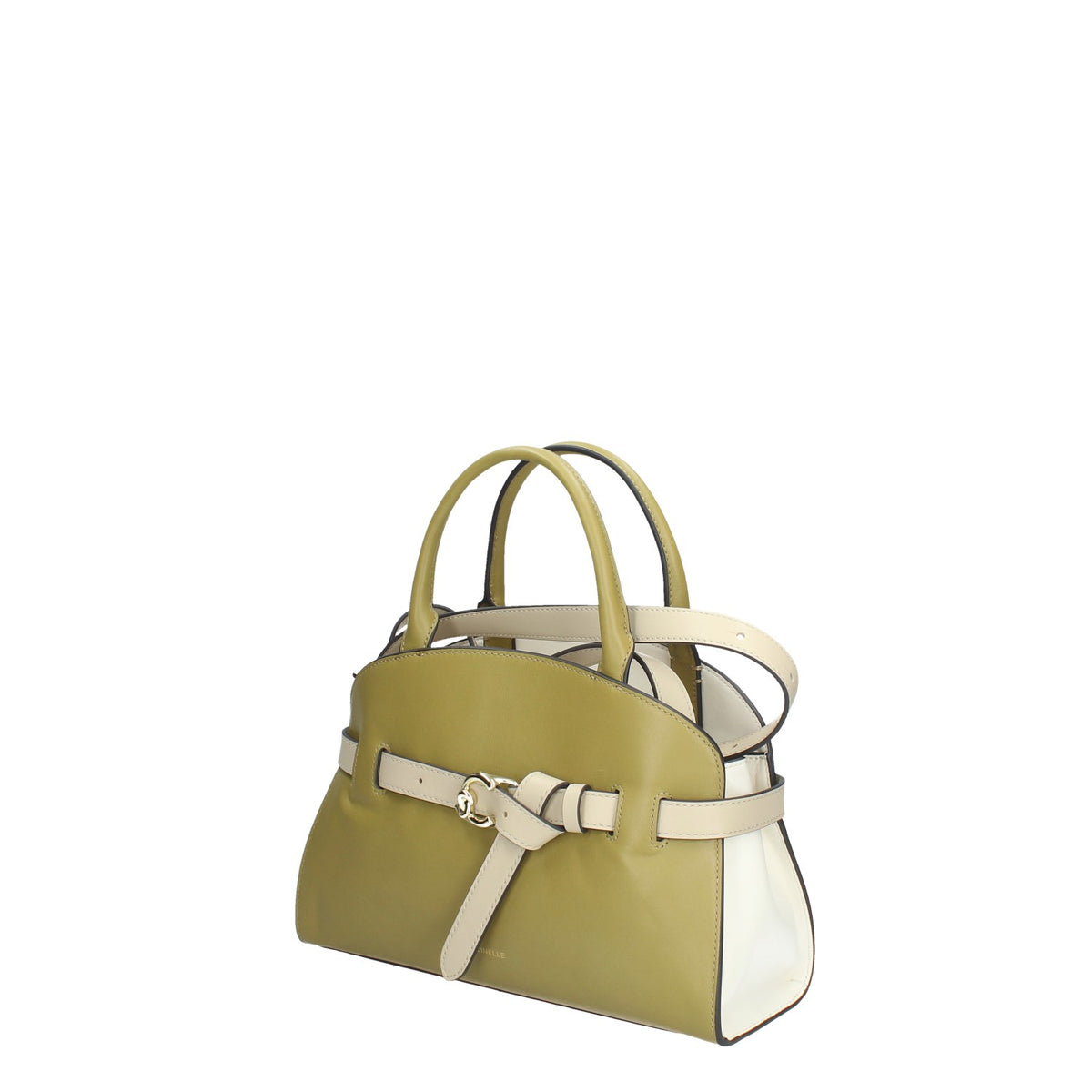 COCCINELLE BORSA DONNA A MANO IN PELLE SABINE SMALL TRICOLORE