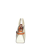 COCCINELLE BORSA DONNA A MANO IN PELLE SABINE SMALL TRICOLORE
