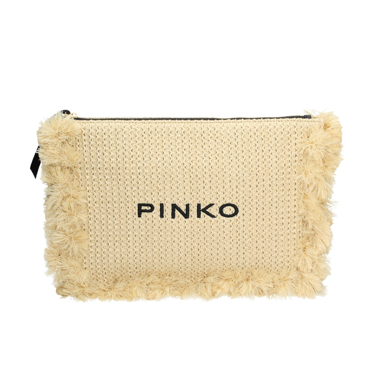PINKO POCHETTE DONNA IN RAFIA