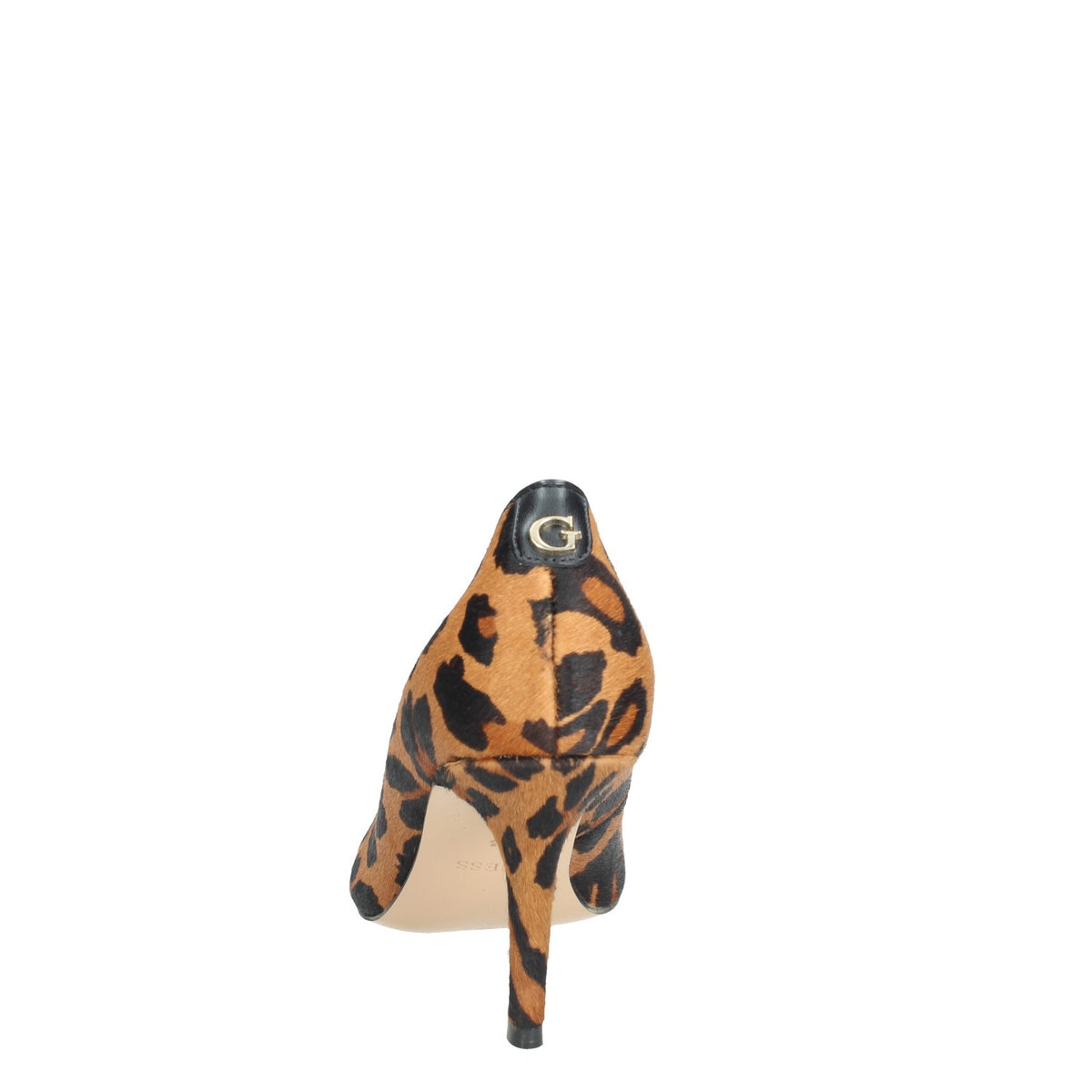 GUESS DECOLLETE' PRINDY MISTO PELLE ANIMALIER