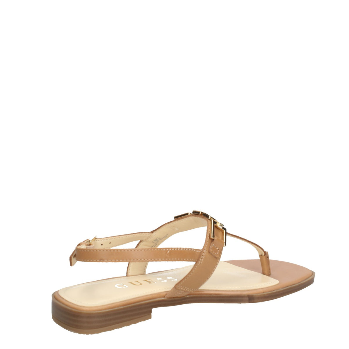 GUESS SANDALO INFRADITO DONNA REALITY IN VERA PELLE