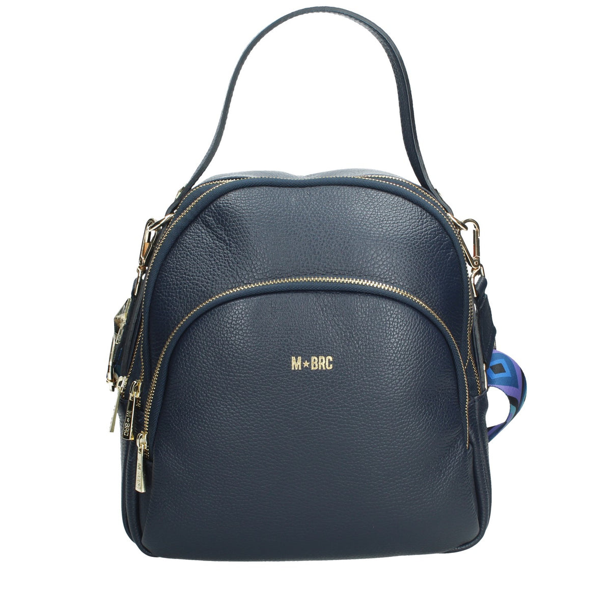 MASSIMO BRACCIALINI ZAINO DONNA IN PELLE MARTELLATA