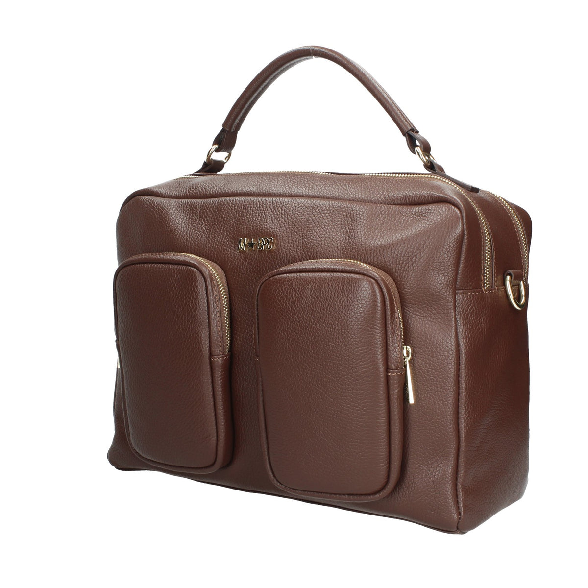 MASSIMO BRACCIALINI BORSA LAVORO LINEA VOYAGER IN PELLE MARTELLATA