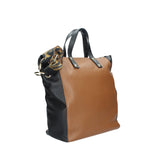 MASSIMO BRACCIALINI BORSA DONNA A MANO E TRACOLLA IN PELLE LINEA ANIMALIER