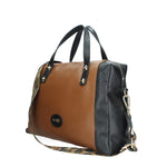 MASSIMO BRACCIALINI BORSA DONNA A MANO IN PELLE LINEA ANIMALIER