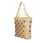 MASSIMO BRACCIALINI BORSA DONNA A SPALLA LINEA SQUARE IN PELLE