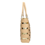 MASSIMO BRACCIALINI BORSA DONNA A SPALLA LINEA SQUARE IN PELLE
