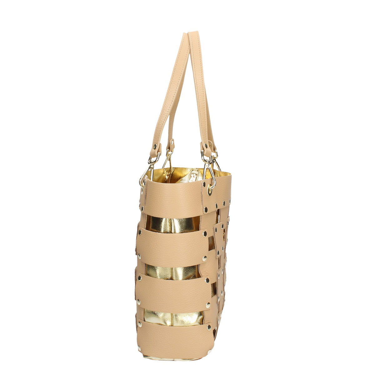MASSIMO BRACCIALINI BORSA DONNA IN PELLE LINEA SQUARE