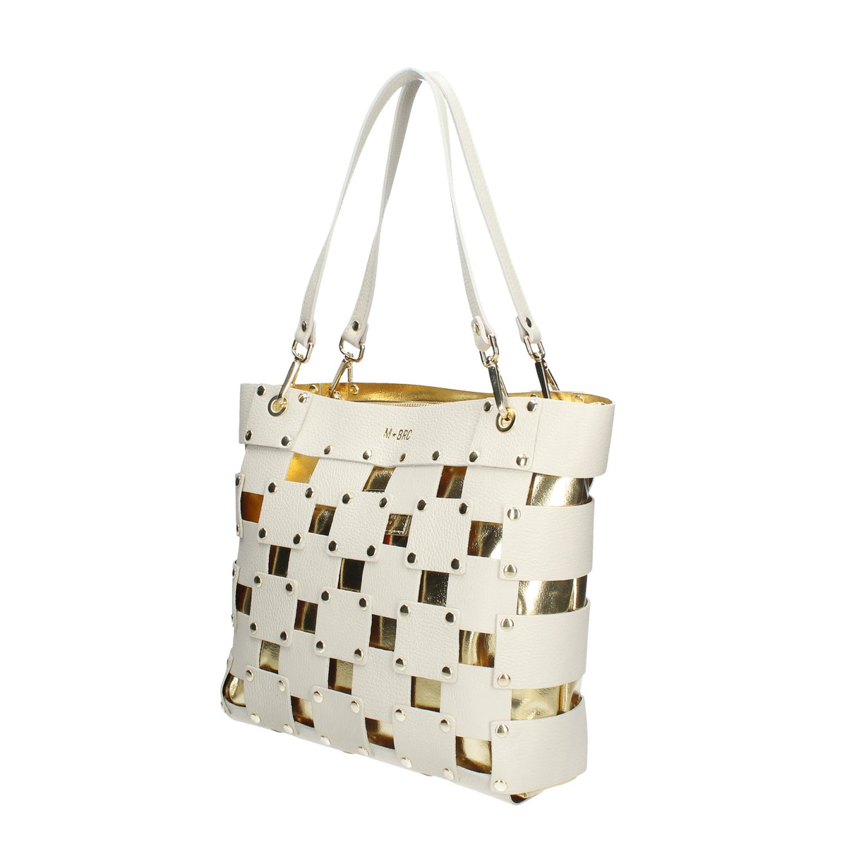 MASSIMO BRACCIALINI BORSA DONNA IN PELLE LINEA SQUARE