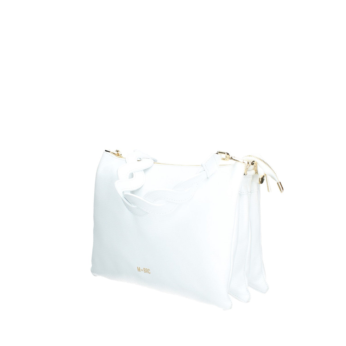Massimo Braccialini H169 – Borsa a Spalla Donna WHITE