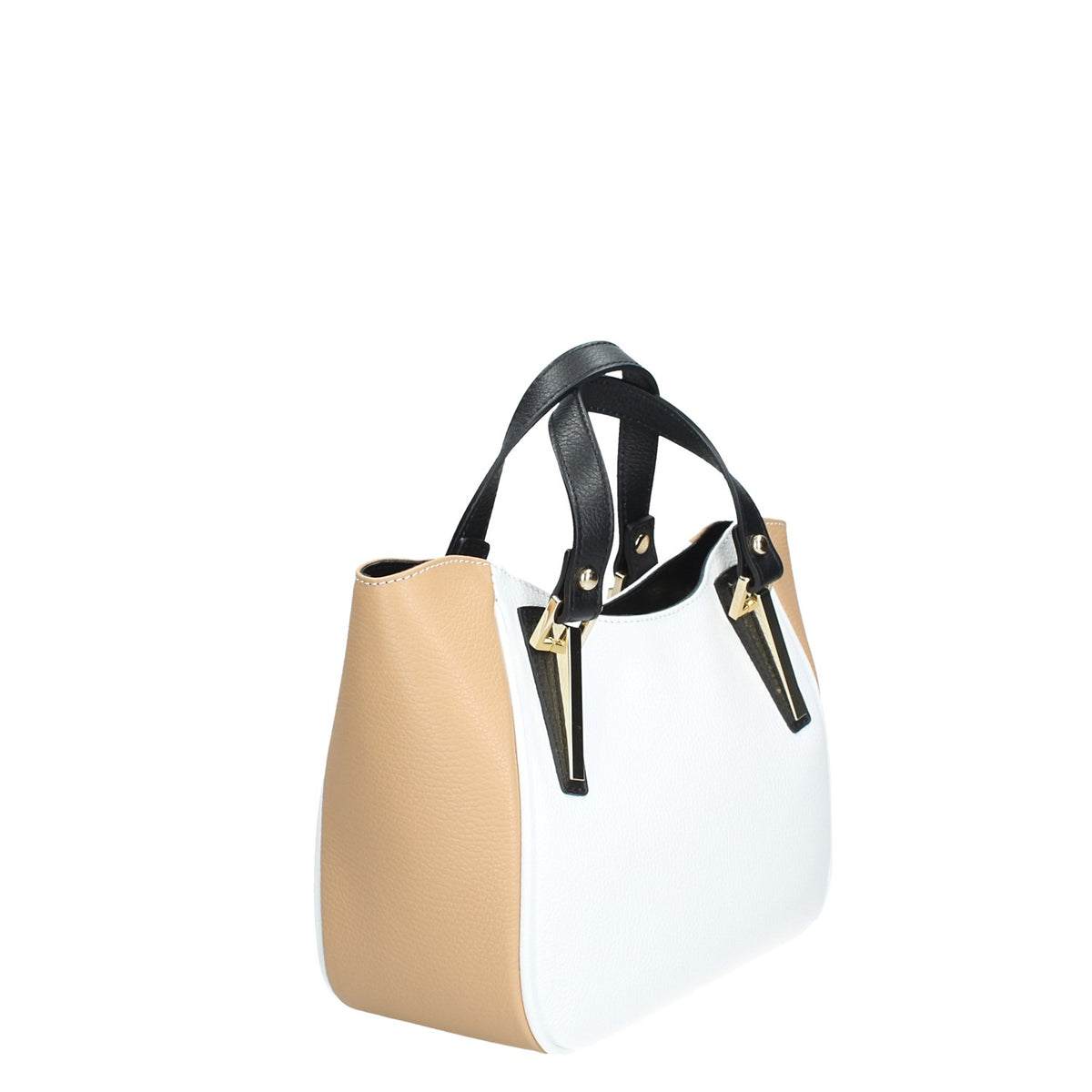 MASSIMO BRACCIALINI BORSA DONNA A MANO IN PELLE LINEA KING MISURA PICCOLA