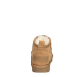 COLORS OF CALIFORNIA STIVALETTI INVERNALI IN PELLE SCAMOSCIATA CON FODERA MONTONE