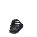 Sandalodonna pelle scamosciata con strass