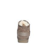 COLORS OF CALIFORNIA STIVALETTI INVERNALI IN PELLE SCAMOSCIATA CON FODERA MONTONE