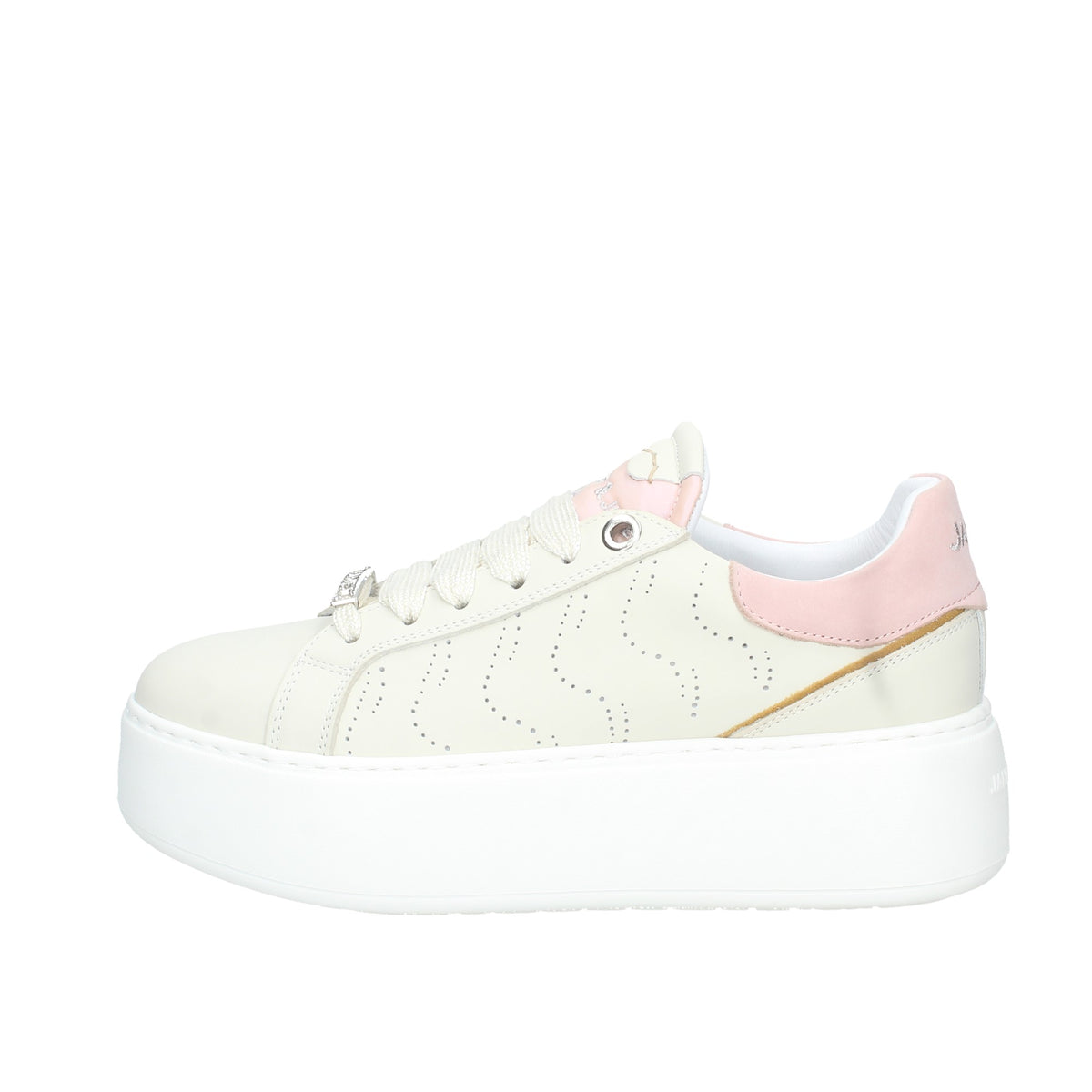 JANET & JANET SNEAKERS DONNA IN PELLE ED ECOPELLE J 001 CON SUOLA PLATFORM