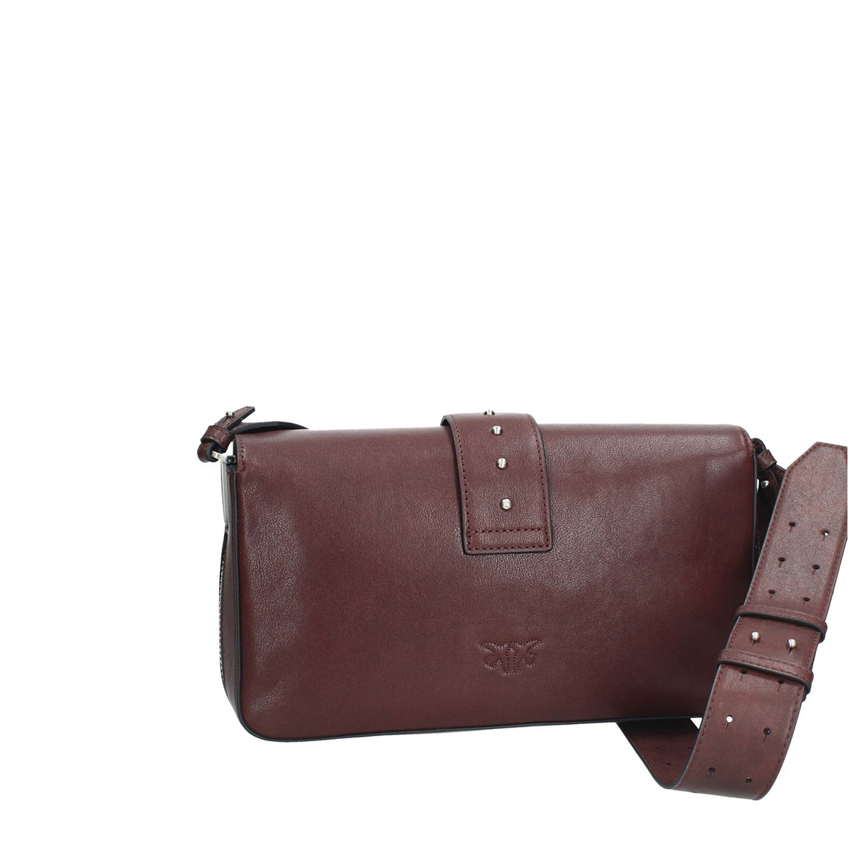 PINKO BORSA DONNA A SPALLA IN PELLE LOVE ONE CLASSIC SLOUCHY ZIP