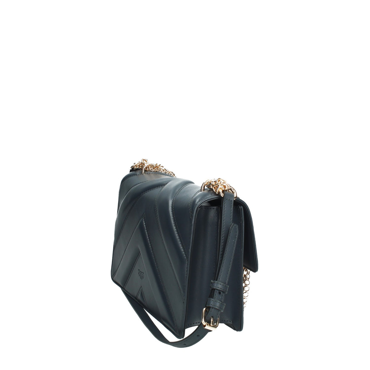 PINKO BORSA DONNA A SPALLAMEDIA IN PELLE LOVE ONE CLASSIC TRIPLA CATENA