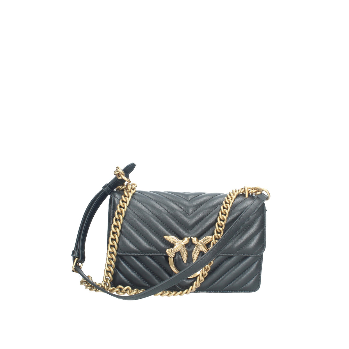 PINKO BORSA DONNA LOVE ONE MINI DC CHEVRON