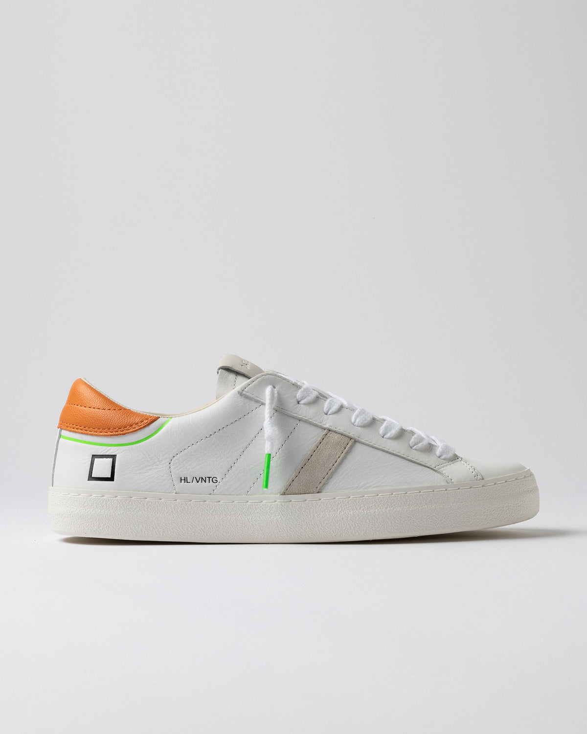 HILL LOW VINTAGE CALF WHITE-ORANGE