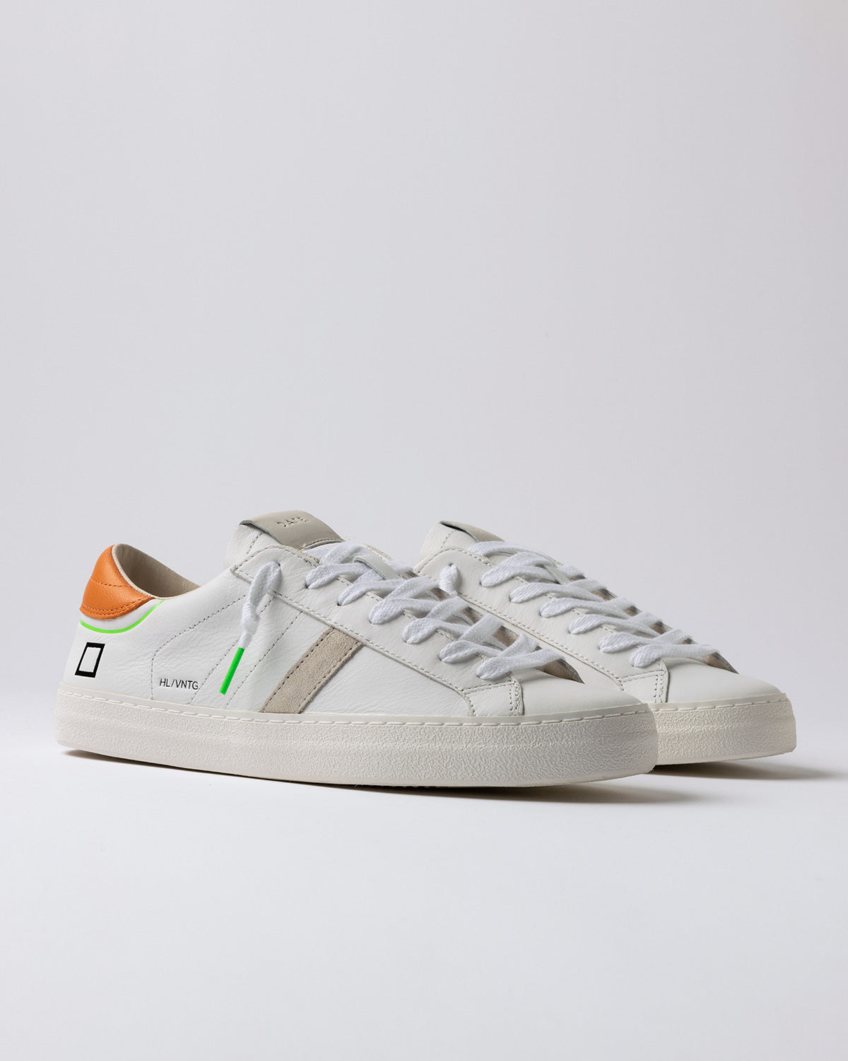 HILL LOW VINTAGE CALF WHITE-ORANGE