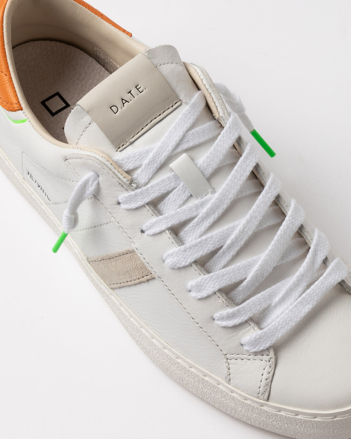 HILL LOW VINTAGE CALF WHITE-ORANGE