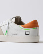 HILL LOW VINTAGE CALF WHITE-ORANGE