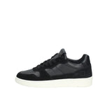 COURT 2.0 BASIC BLACK Sneakers bassa in pellee suede colore nero